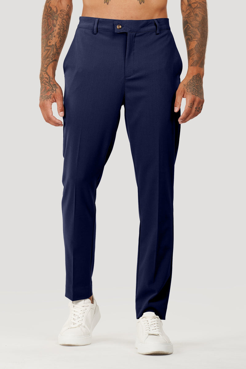 Calça Alfaiataria Masculina Classic Azul Marinho