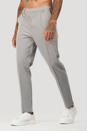 Calça Alfaiataria Masculina Oxford Atlantic Cinza