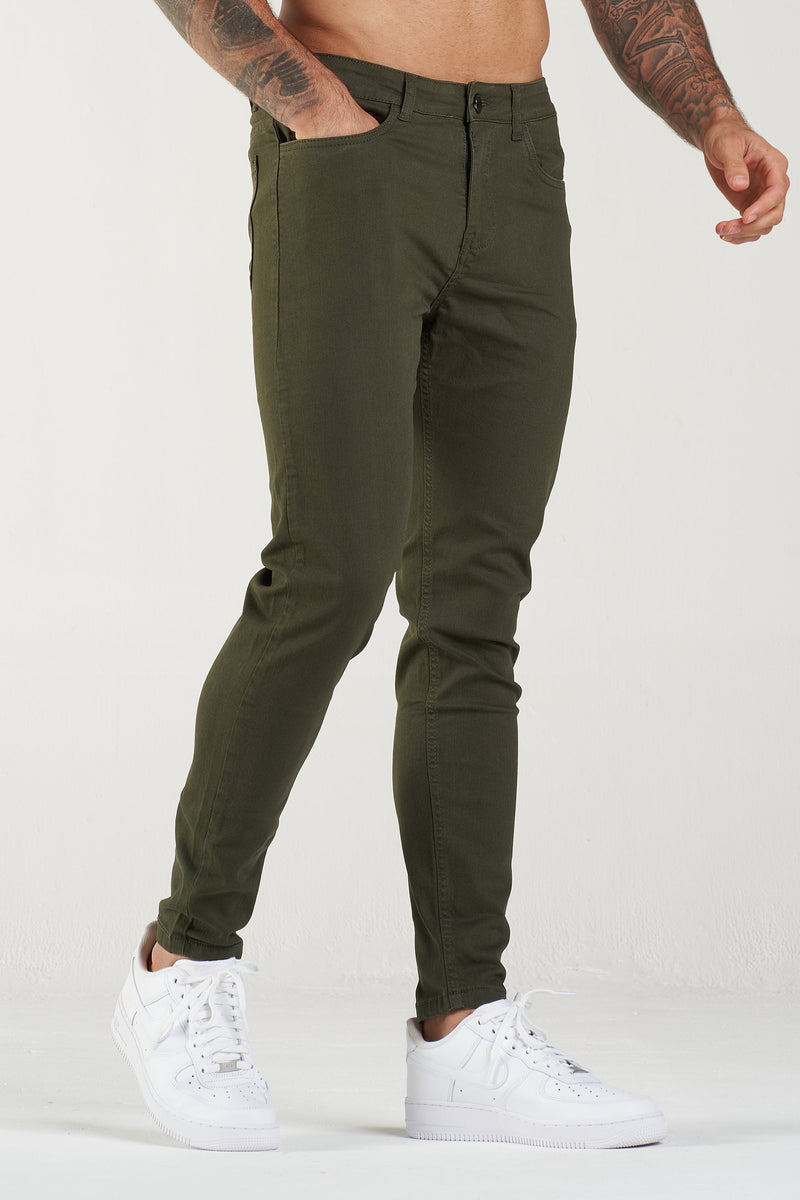 Calça de Sarja Masculina Atlantic Verde